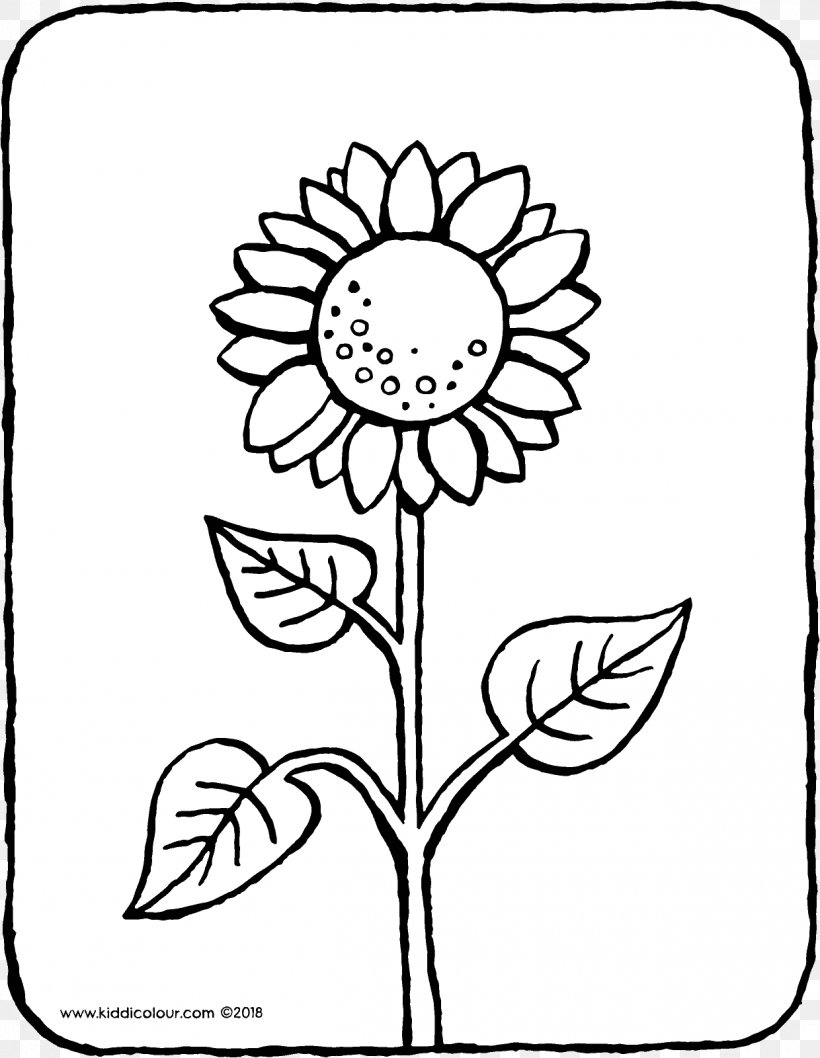 80 Printable Sunflower Coloring Pages 45