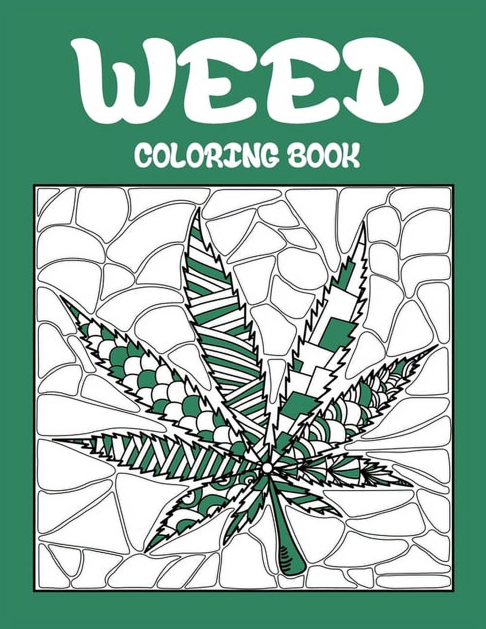 80 Printable Weed Coloring Book 2