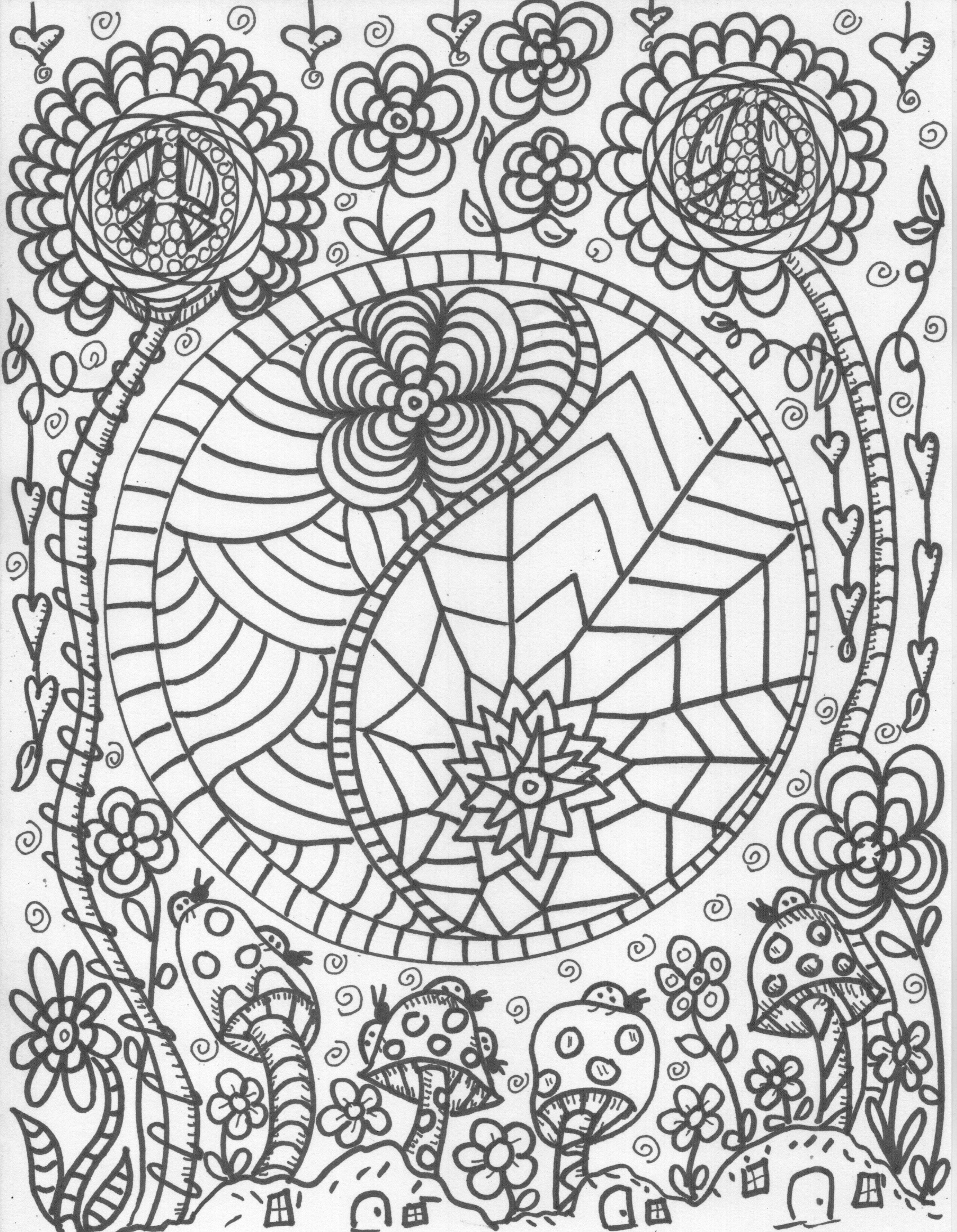 80 Printable Weed Coloring Book 23