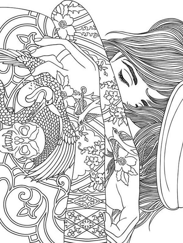 80 Printable Weed Coloring Book 65