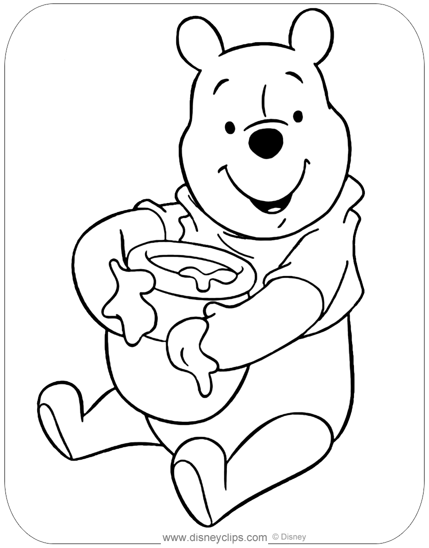 80 Winnie The Pooh Coloring Bookv 10