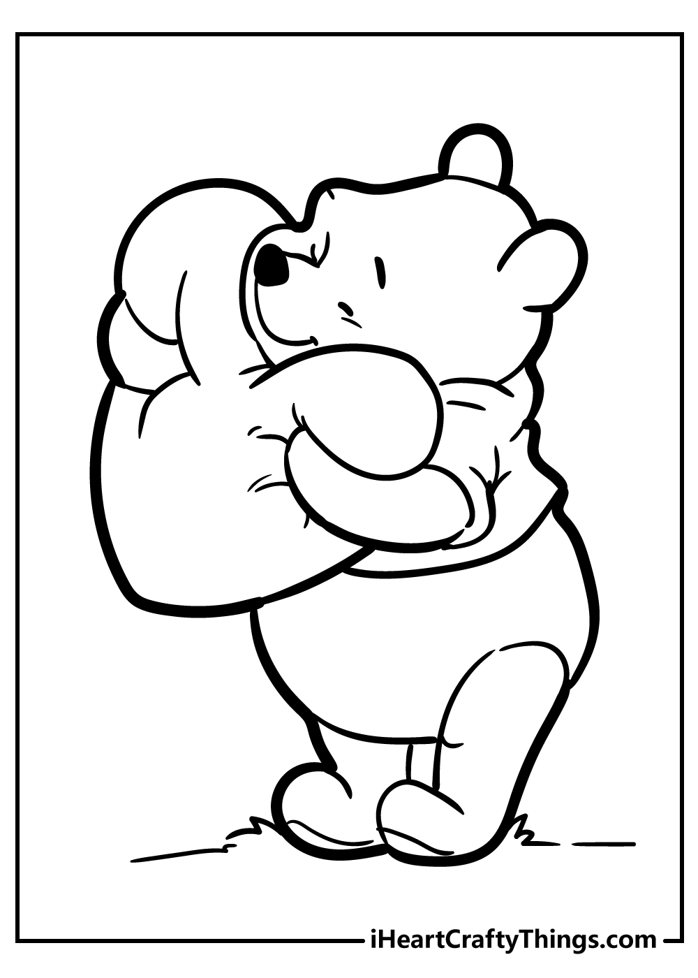 80 Winnie The Pooh Coloring Bookv 13