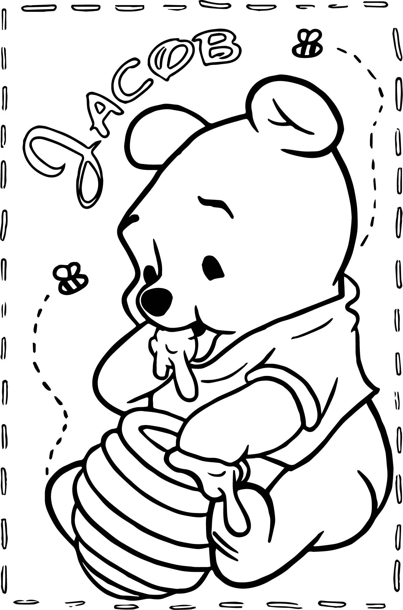 80 Winnie The Pooh Coloring Bookv 17