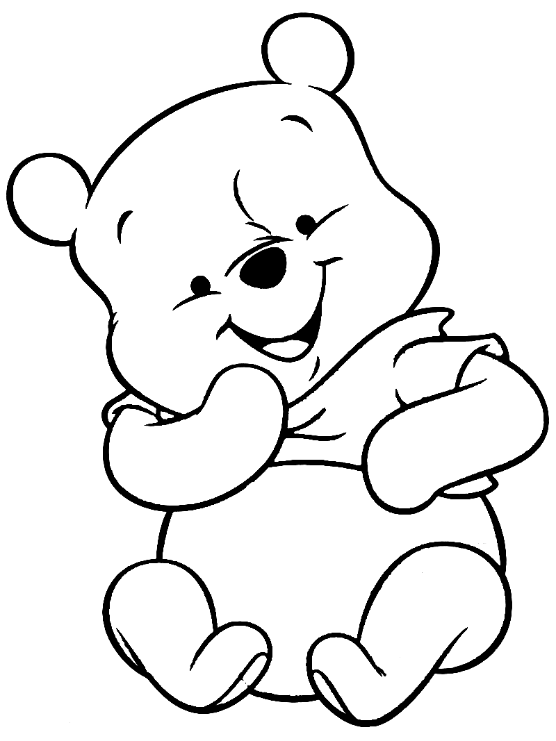 80 Winnie The Pooh Coloring Bookv 22