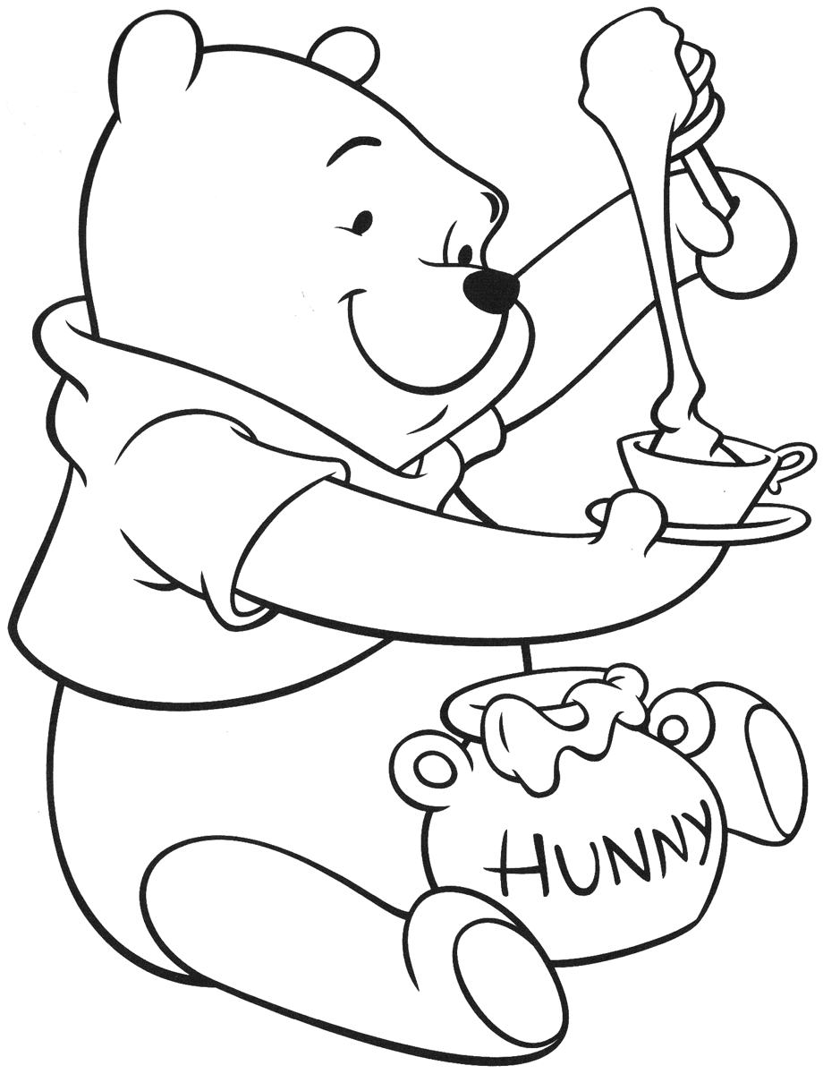 80 Winnie The Pooh Coloring Bookv 23