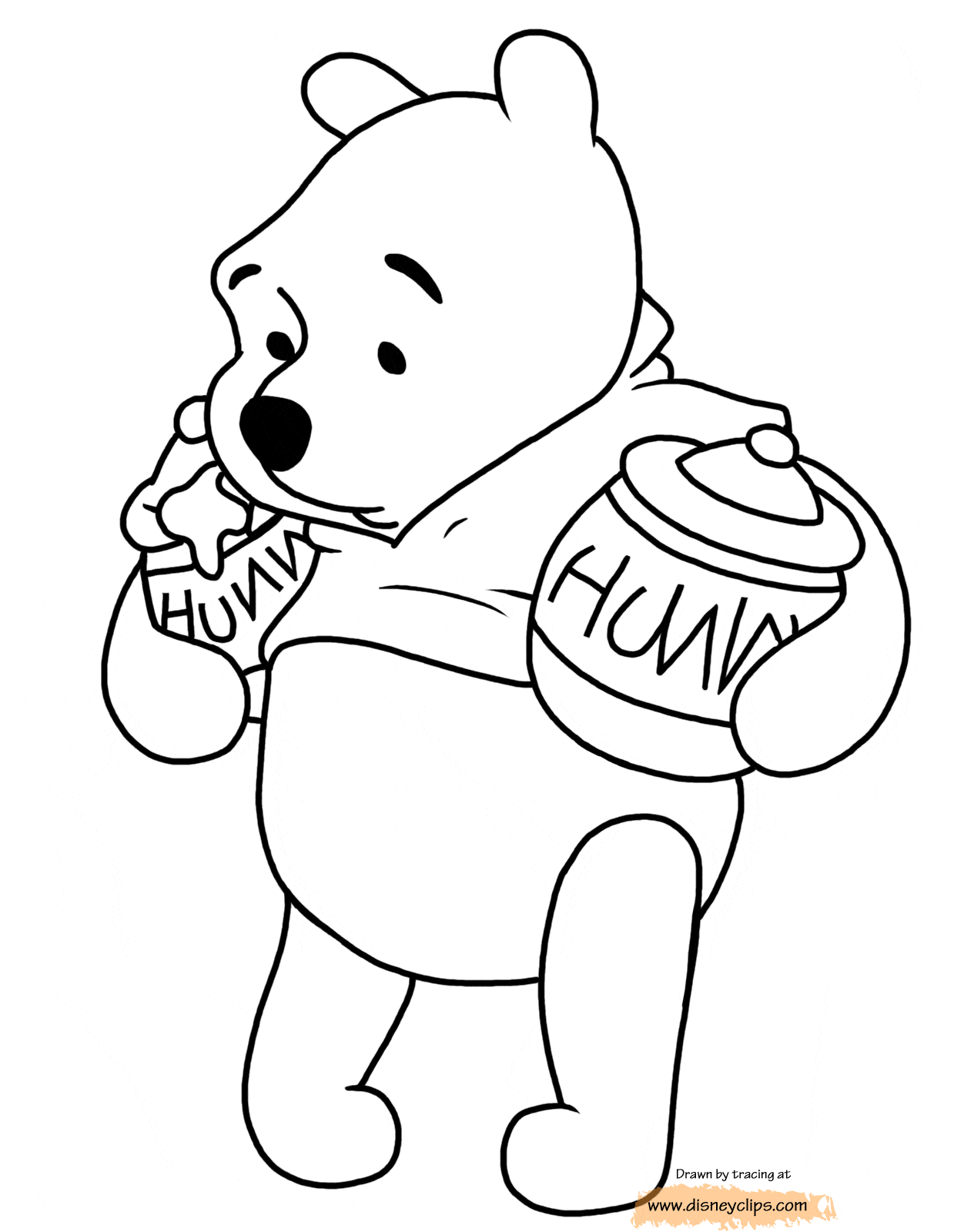 80 Winnie The Pooh Coloring Bookv 29