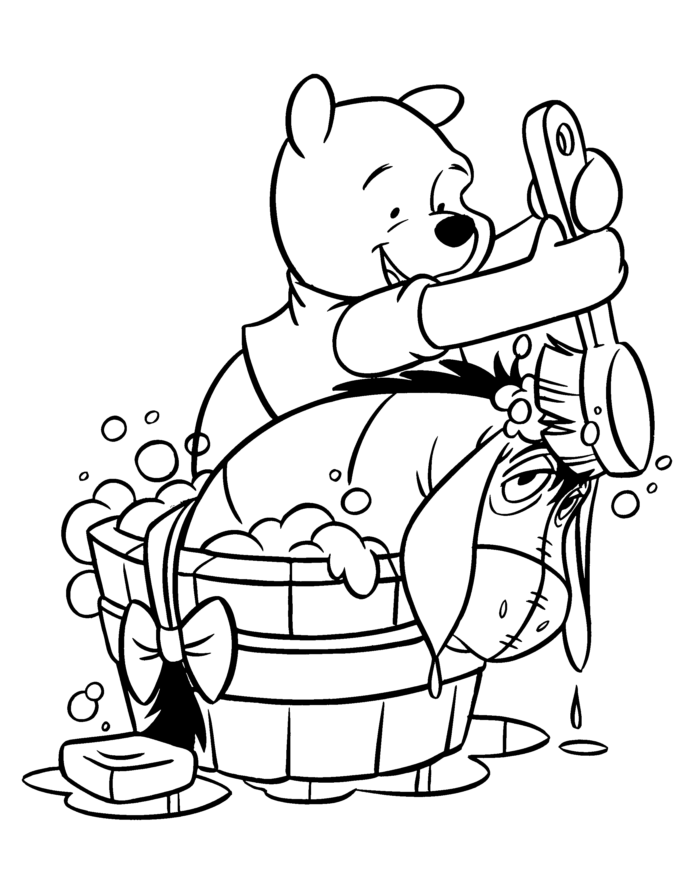 80 Winnie The Pooh Coloring Bookv 34