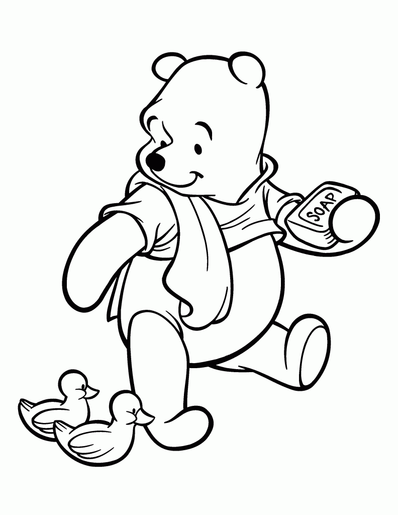 80 Winnie The Pooh Coloring Bookv 36