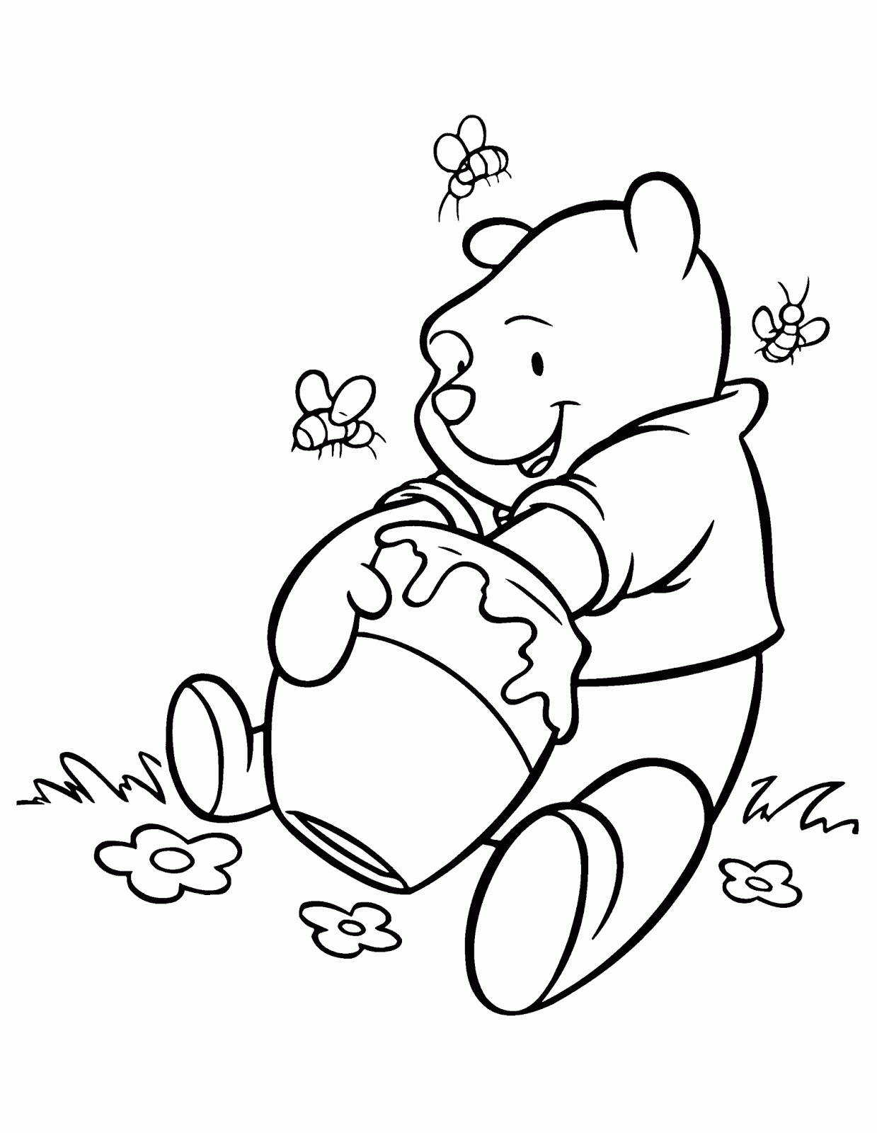 80 Winnie The Pooh Coloring Bookv 38