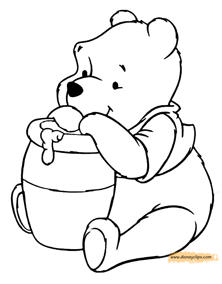 80 Winnie The Pooh Coloring Bookv 55