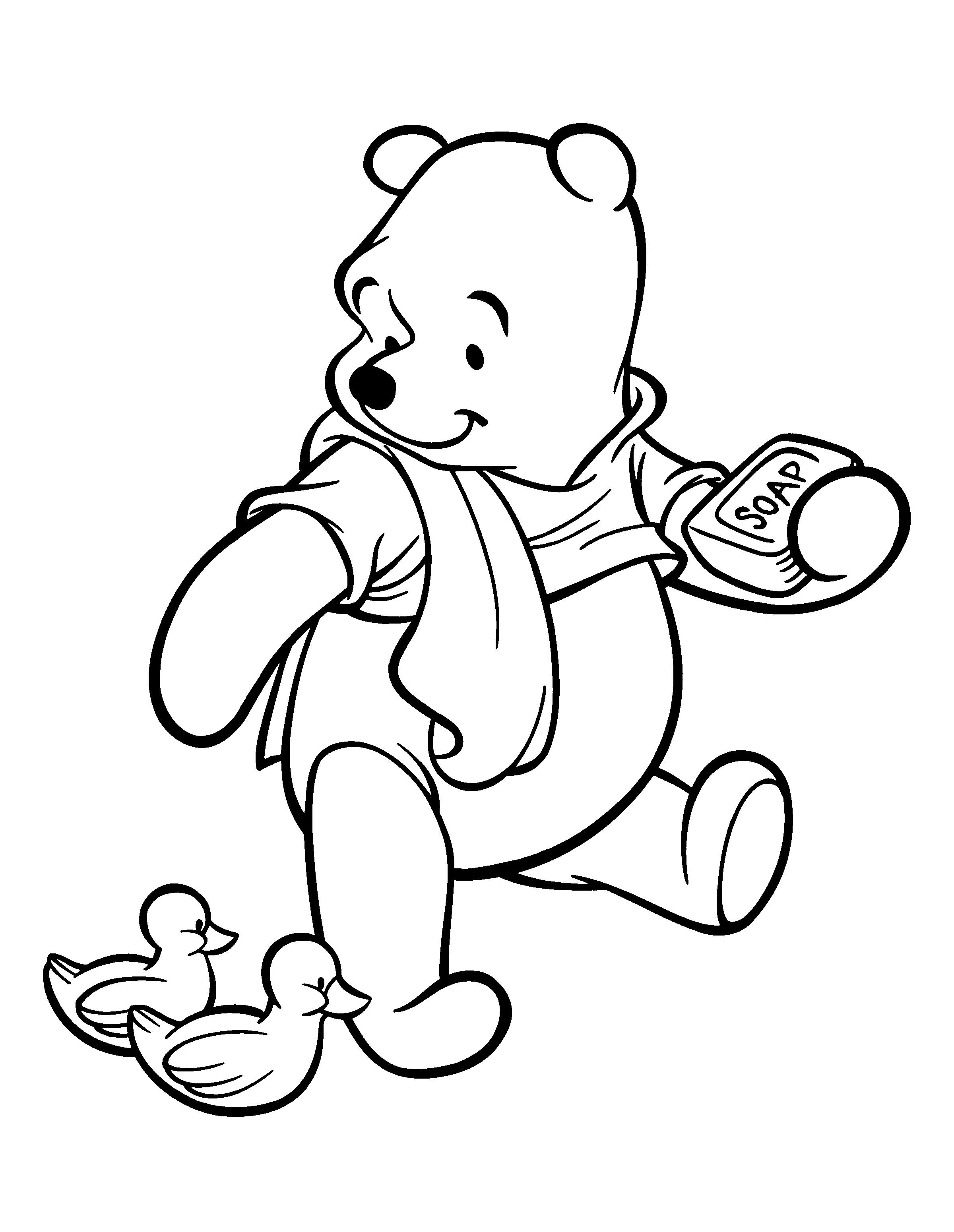 80 Winnie The Pooh Coloring Bookv 60