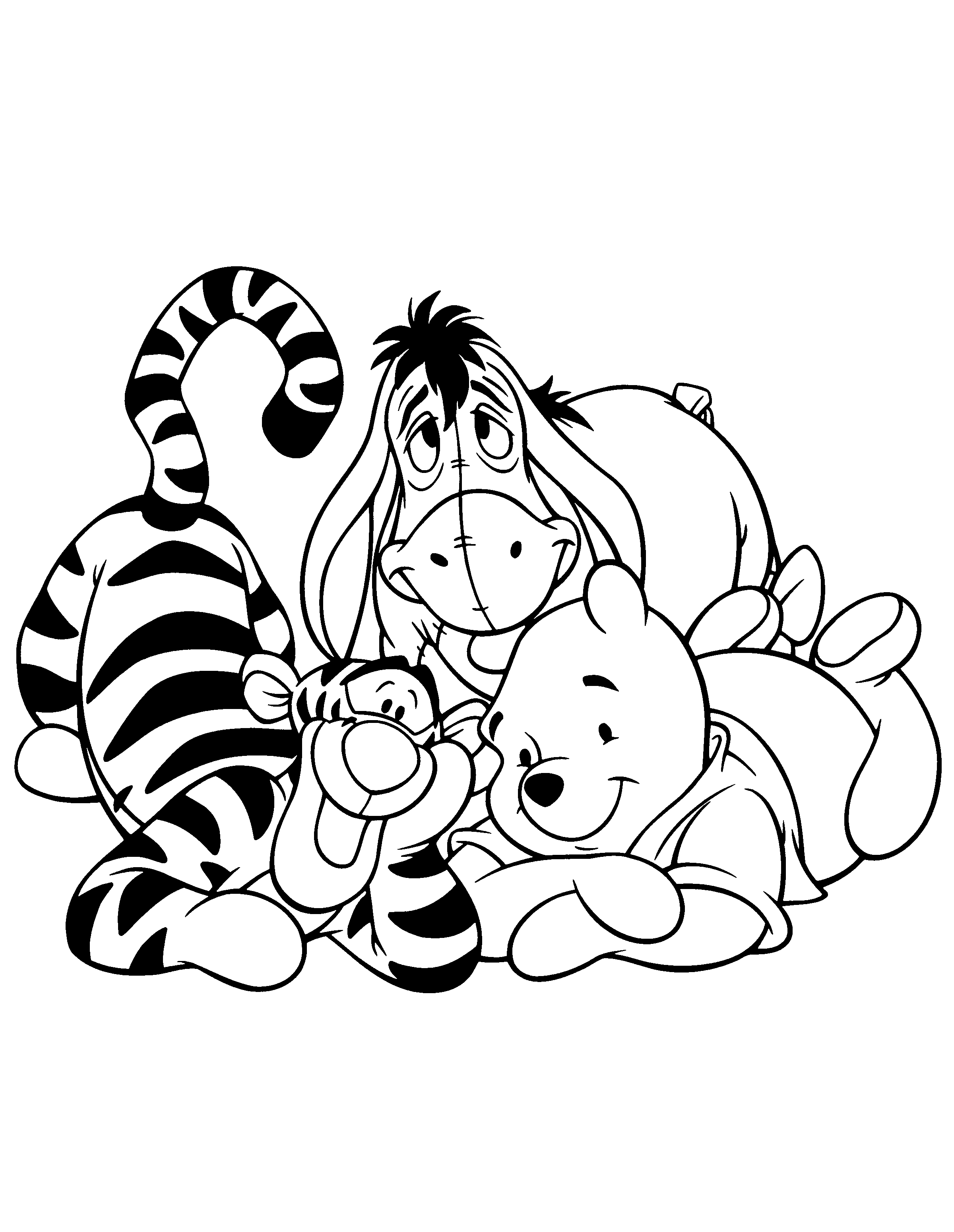 80 Winnie The Pooh Coloring Bookv 63