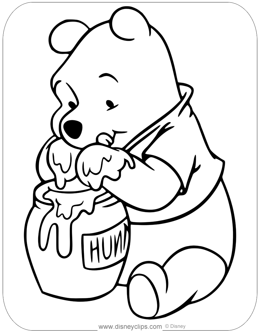 80 Winnie The Pooh Coloring Bookv 66