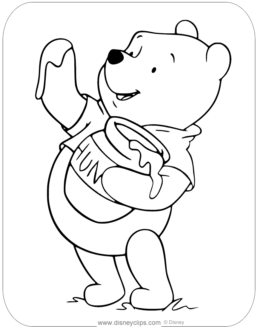 80 Winnie The Pooh Coloring Bookv 72