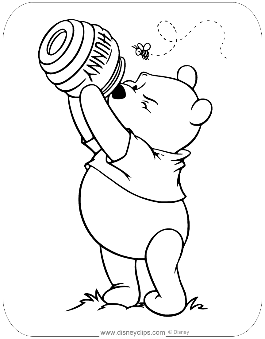 80 Winnie The Pooh Coloring Bookv 81