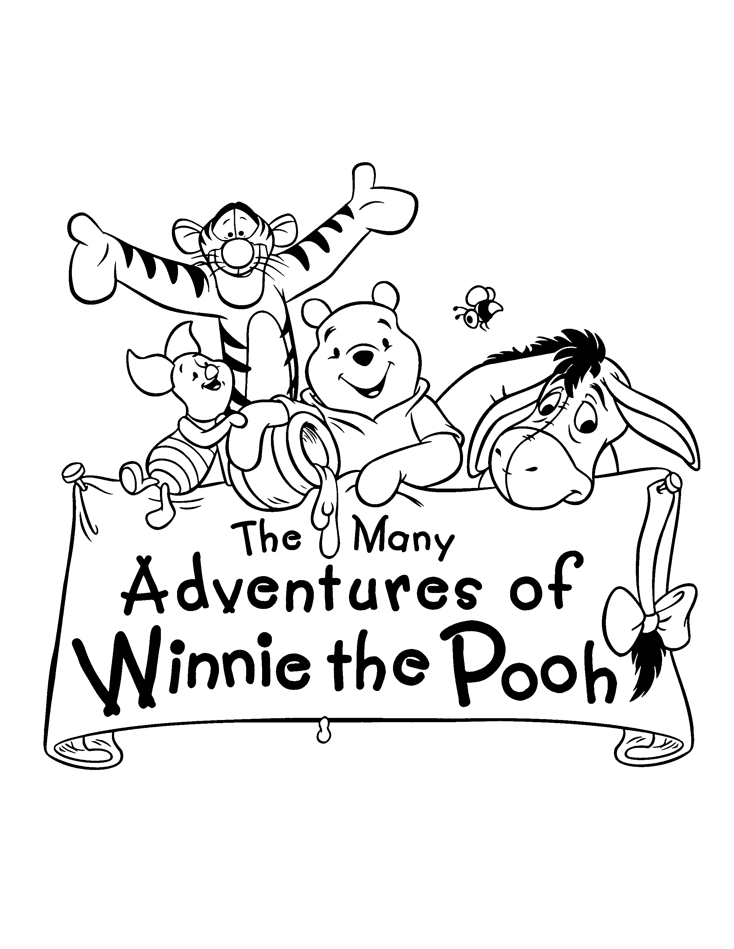 80 Winnie The Pooh Coloring Bookv 90