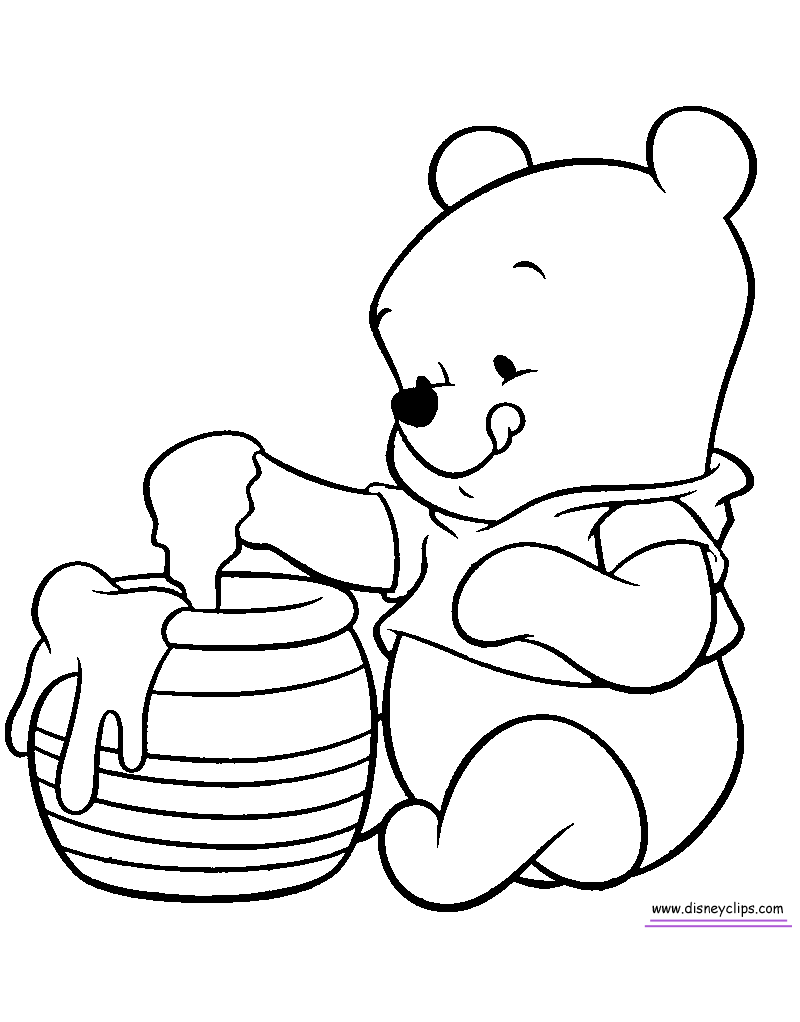 80 Winnie The Pooh Coloring Bookv 92