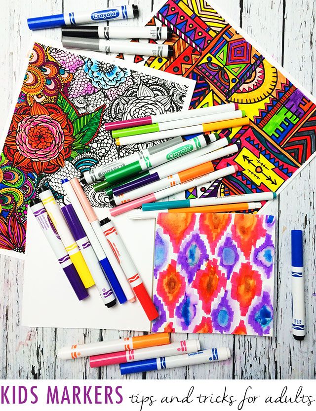 90 Adult Coloring Book Markers 81