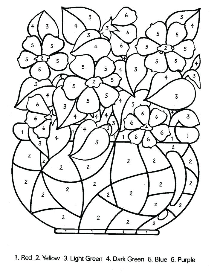 90 Adult Coloring Books With Numbers 15