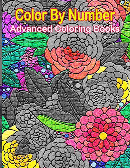 90 Adult Coloring Books With Numbers 2