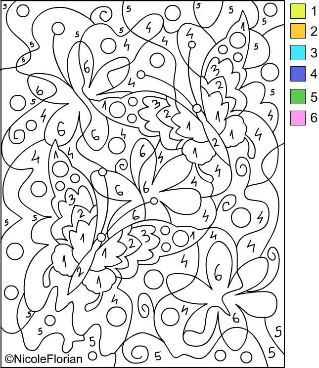 90 Adult Coloring Books With Numbers 24