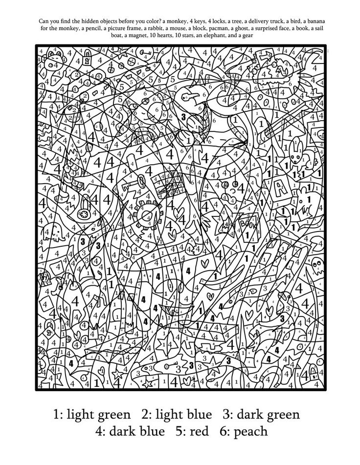 90 Adult Coloring Books With Numbers 26