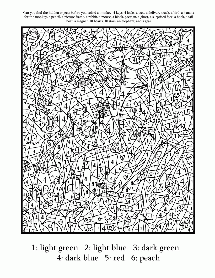 90 Adult Coloring Books With Numbers 46