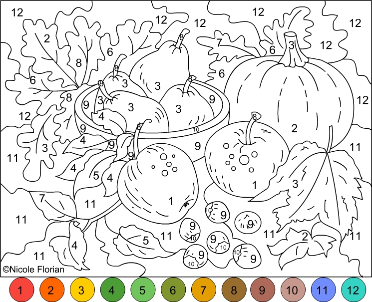 90 Adult Coloring Books With Numbers 52