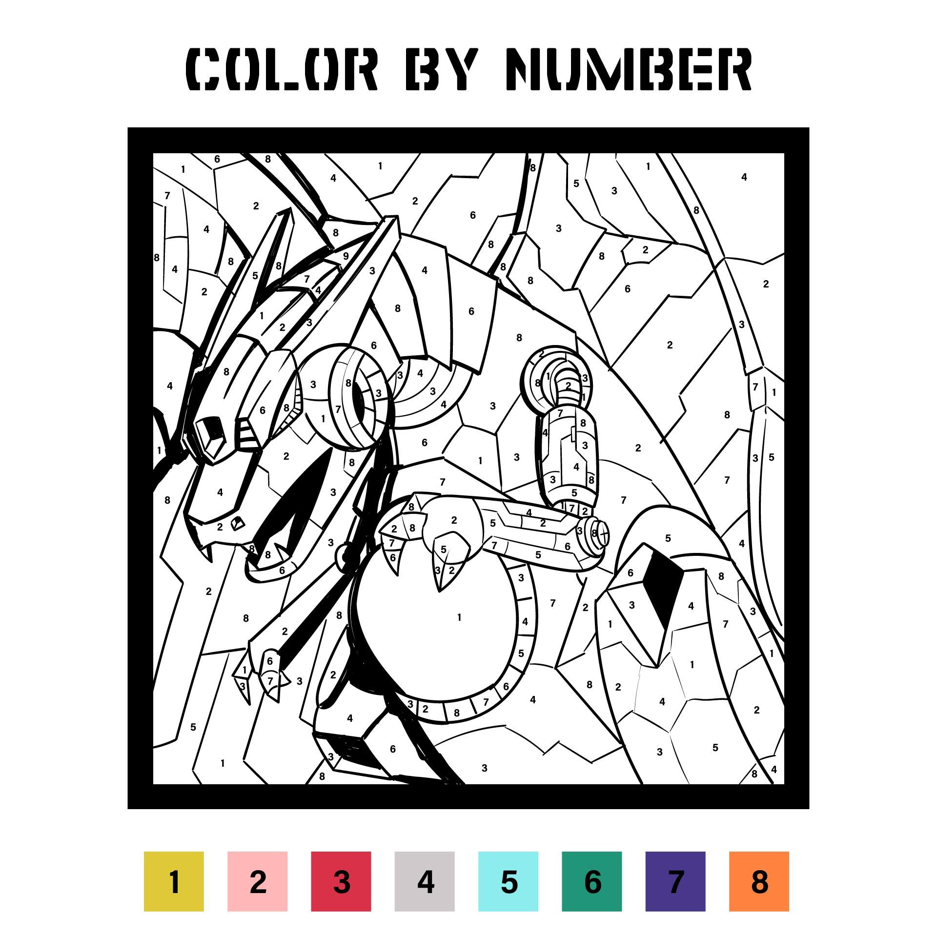 90 Adult Coloring Books With Numbers 57