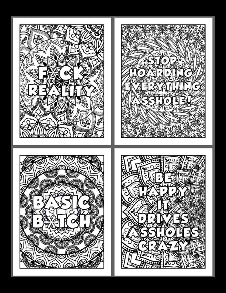 90 Adult Swear Word Coloring Book 32