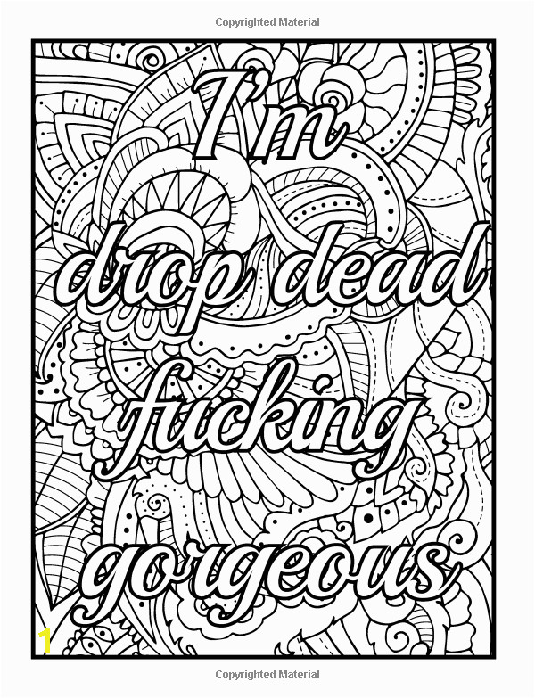 90 Adult Swear Word Coloring Book 54