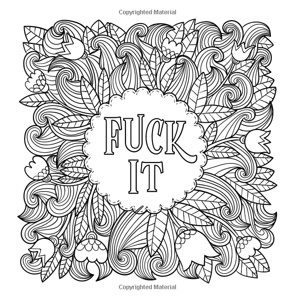 90 Adult Swear Word Coloring Book 6