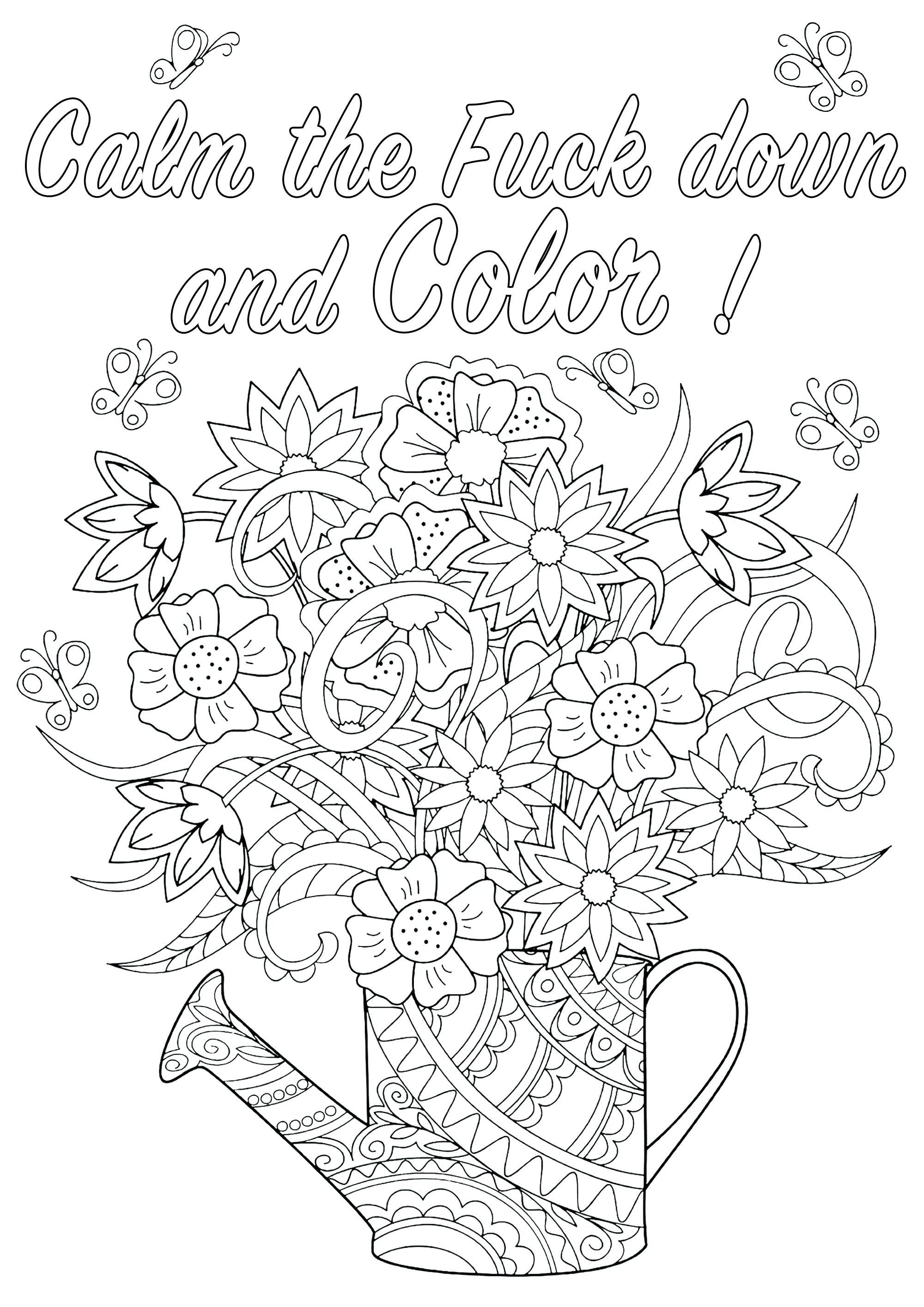 90 Adult Swear Word Coloring Book 8