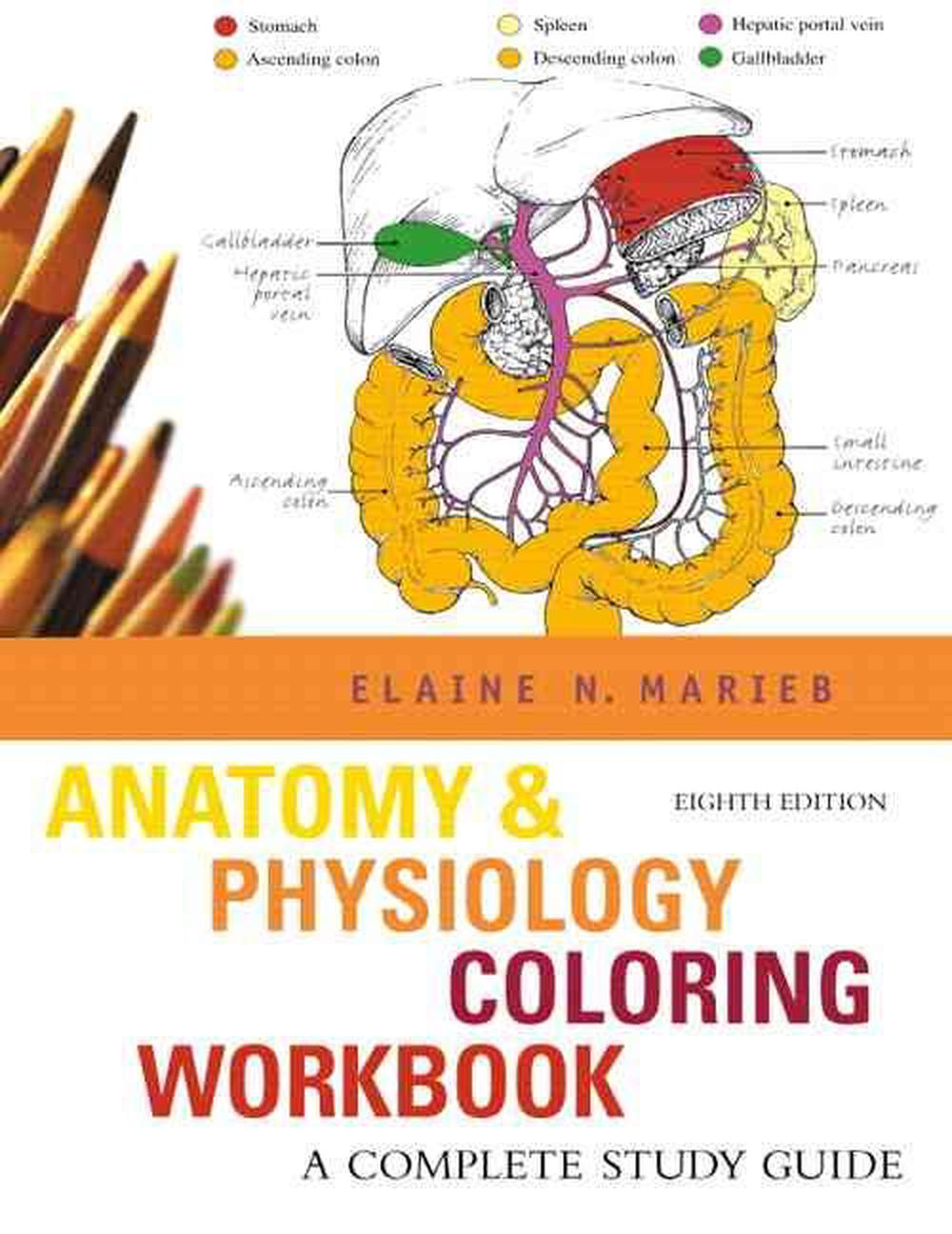 90 Printable Anatomy And Physiology Coloring Book 1