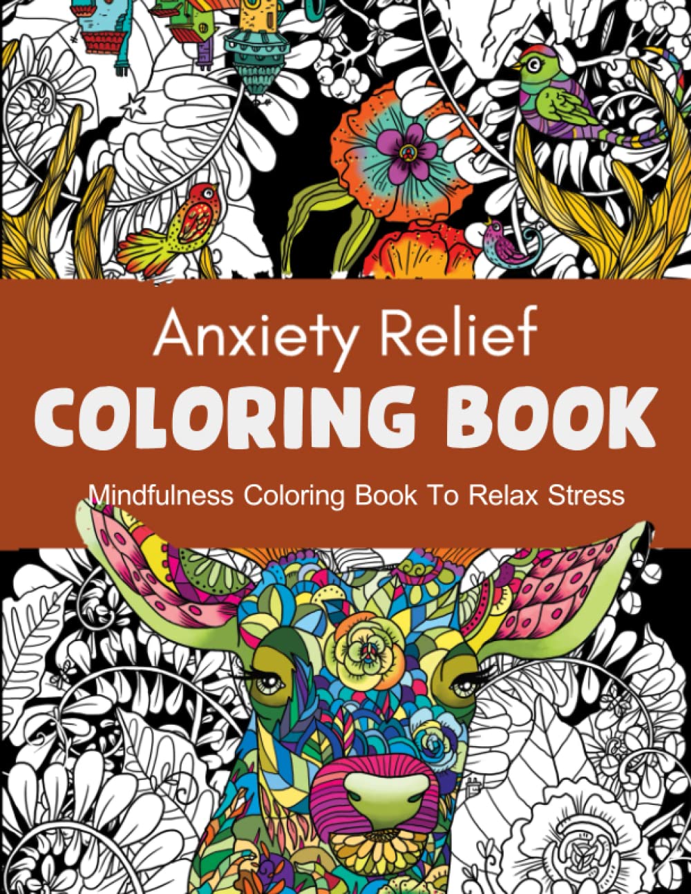 90 Printable Anxiety Coloring Books 2