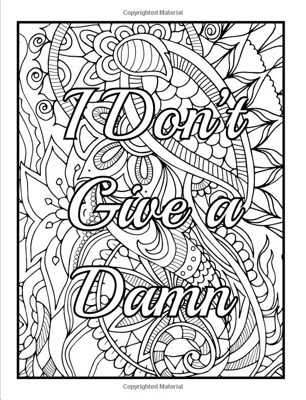 90 Printable Anxiety Coloring Books 50