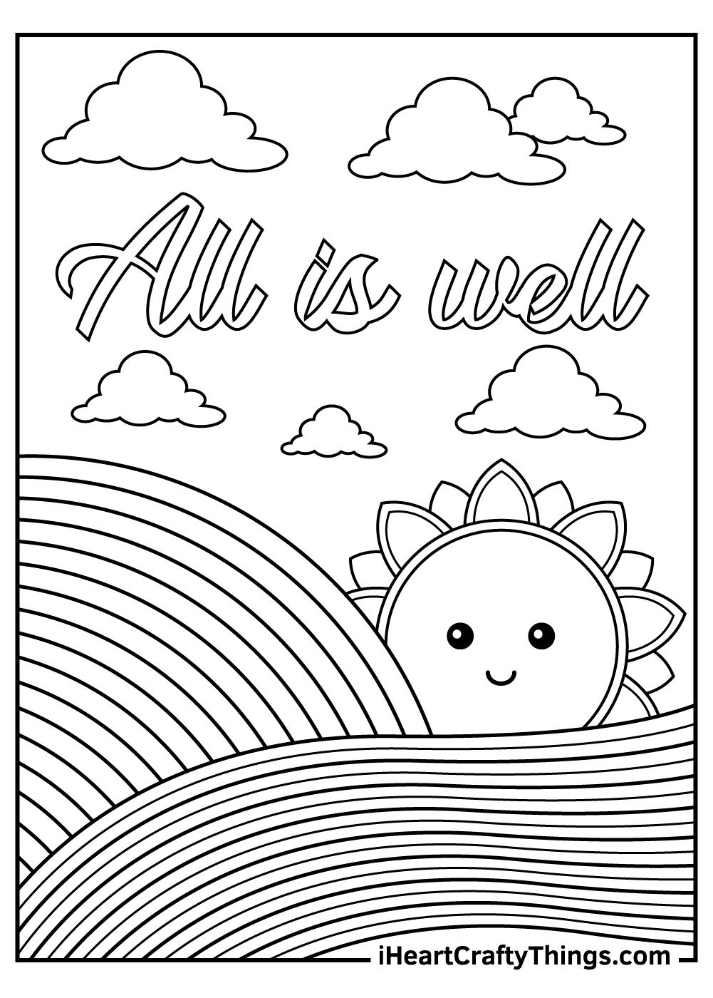 90 Printable Anxiety Coloring Books 51