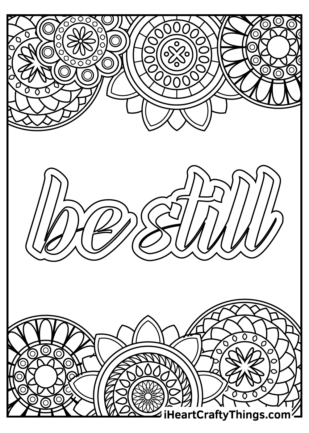 90 Printable Anxiety Coloring Books 67