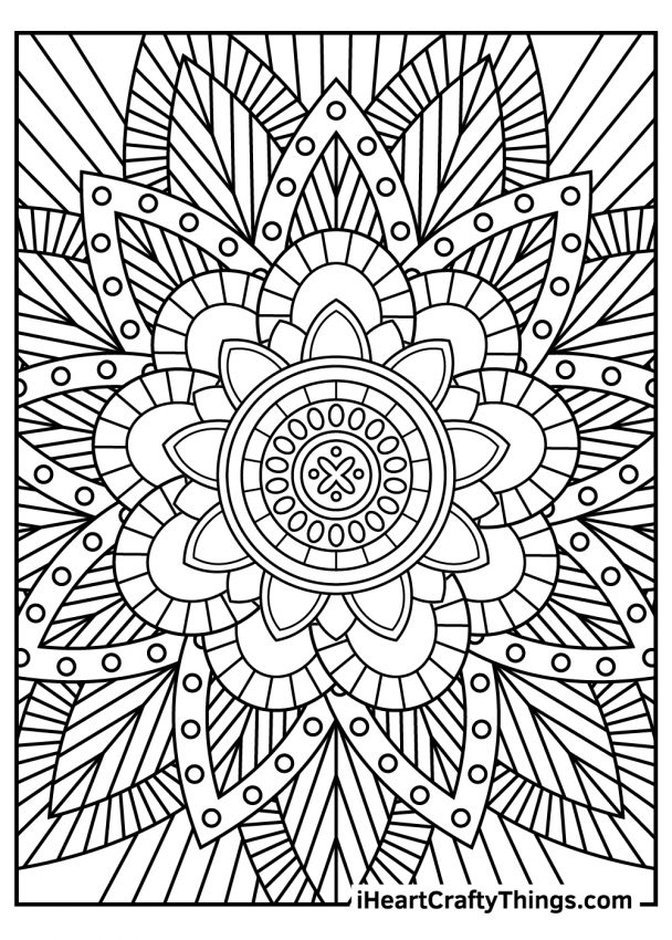 90 Printable Anxiety Coloring Books 7