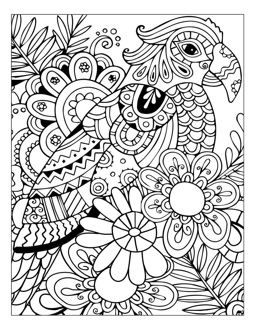 90 Printable Anxiety Coloring Books 81