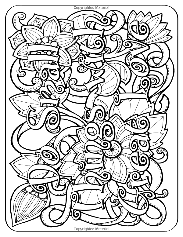 90 Printable Anxiety Coloring Books 83