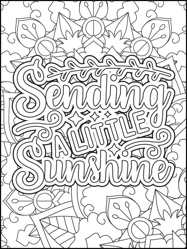 90 Printable Beautiful Word Coloring Book 52