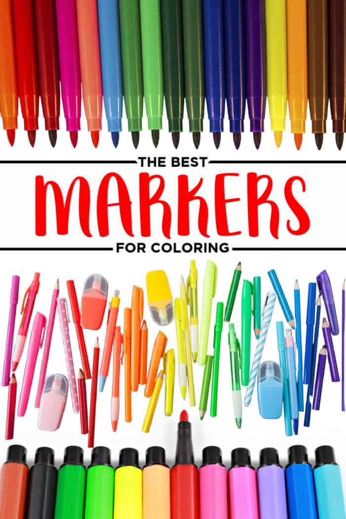 90 Printable Best Coloring Markers For Adult Coloring Books 10