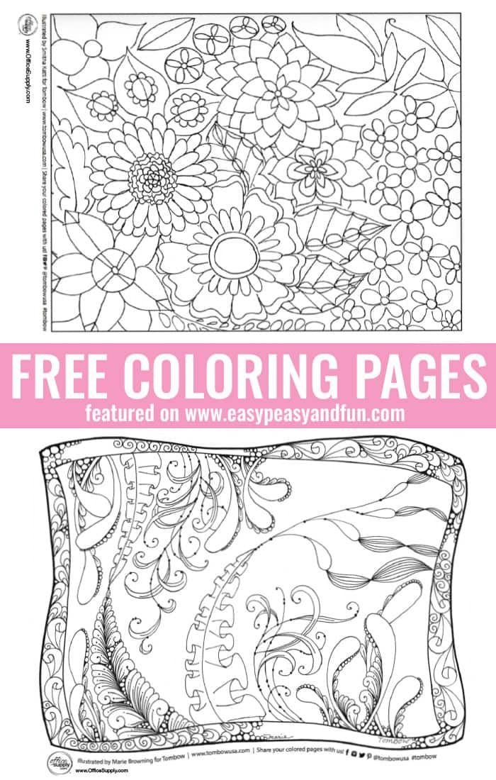 90 Printable Best Coloring Markers For Adult Coloring Books 15