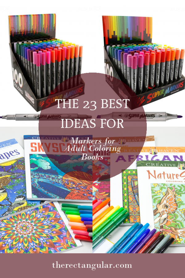 90 Printable Best Coloring Markers For Adult Coloring Books 54