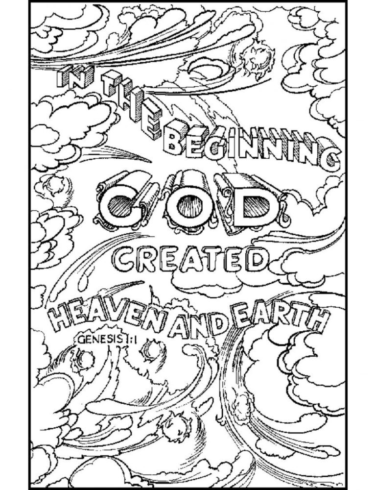 90 Printable Bible Coloring Books 26