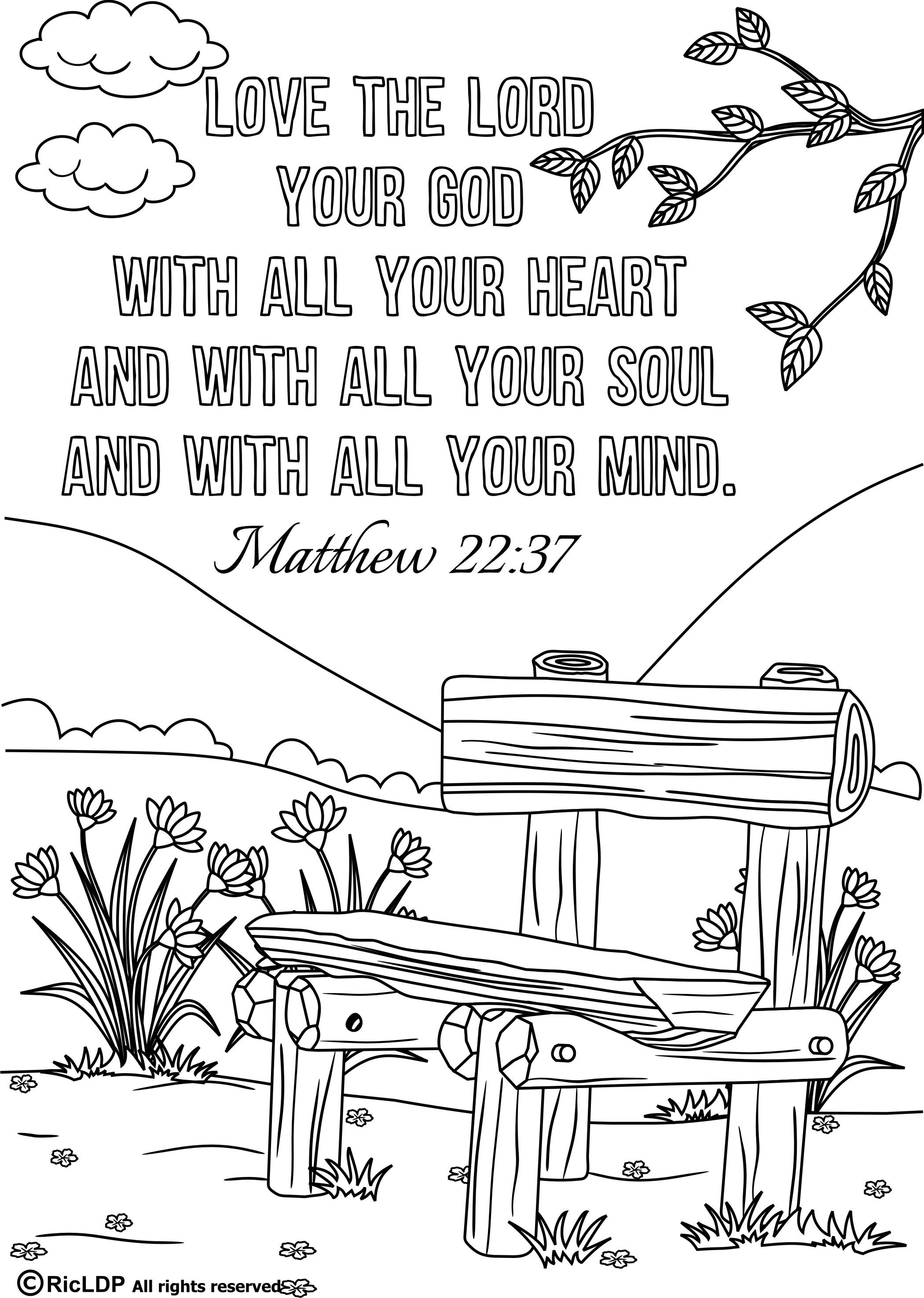 90 Printable Bible Coloring Books 42