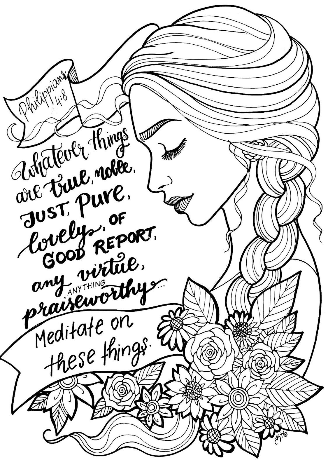 90 Printable Bible Coloring Books 74