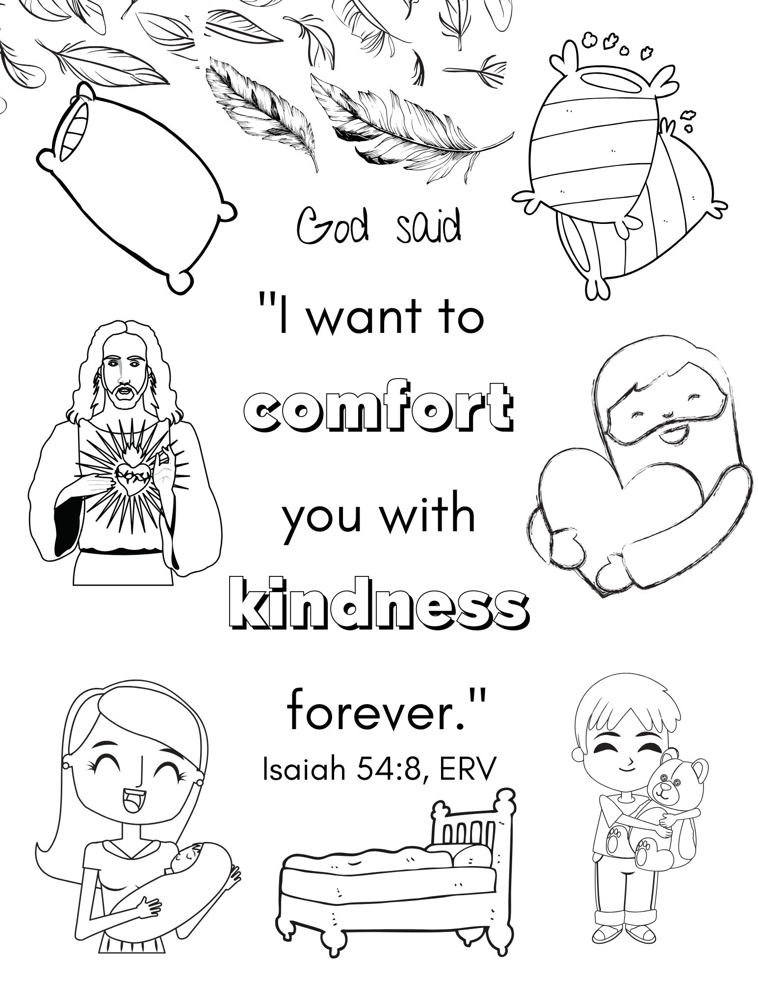 90 Printable Bible Coloring Books 85