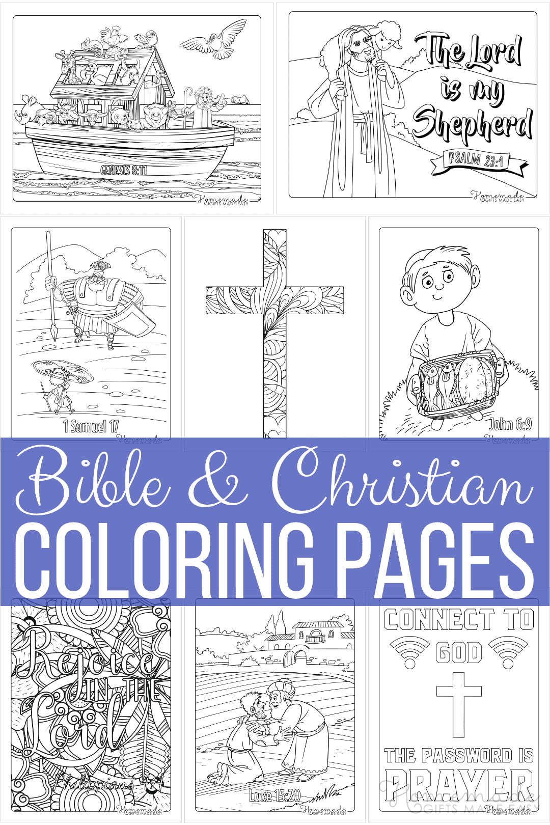 90 Printable Bible Coloring Books 92